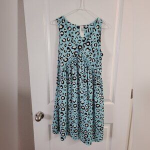 Heimish Leopard Teal Dress